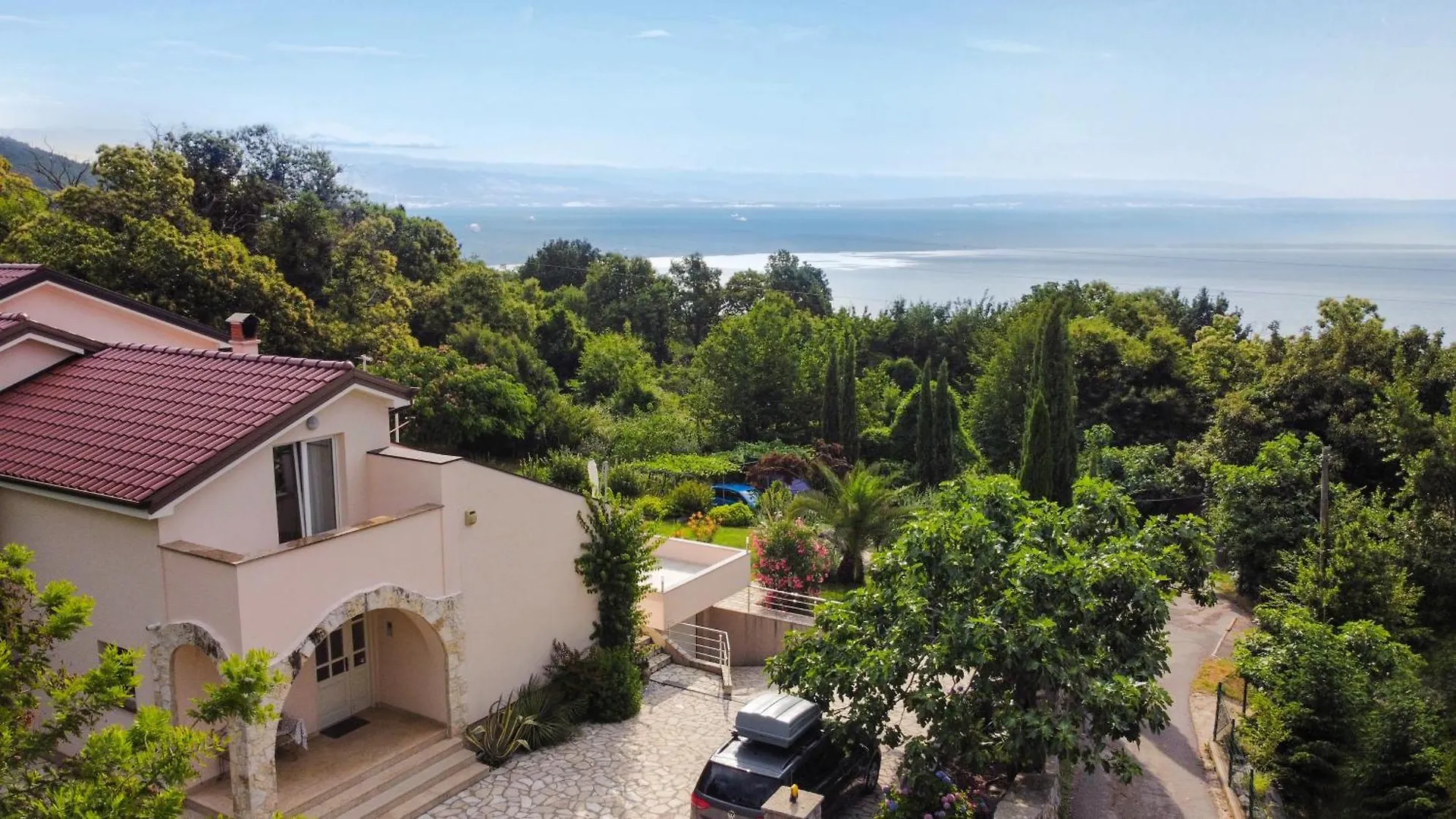 بيت للعطل Domizil Opatija A&N, Villa Mit Pool, Wohlfuehloase Mit Meerblick Poljane